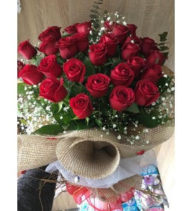 21 Gül Buketi